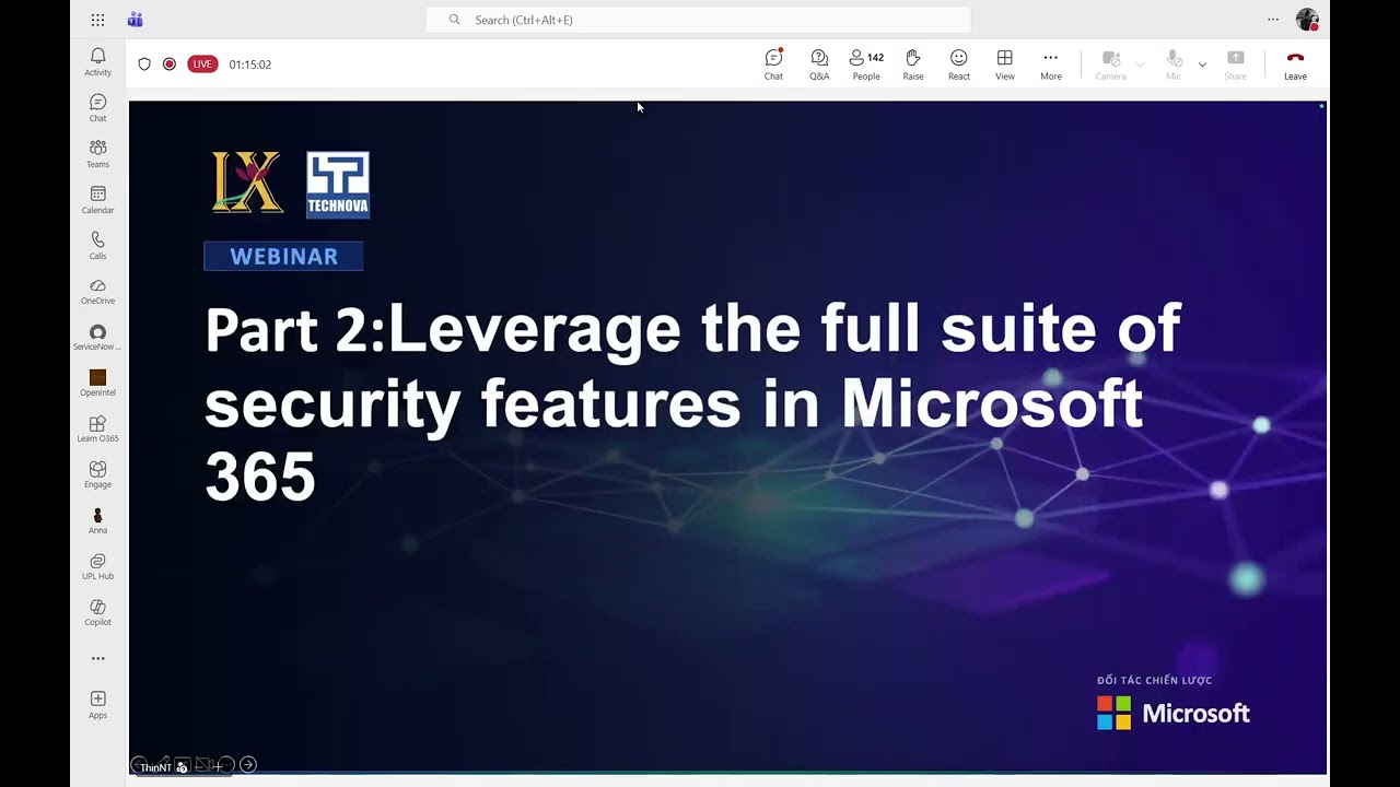 Techova : Khai thác trọn bộ tính năng bảo mật trong Microsoft 365