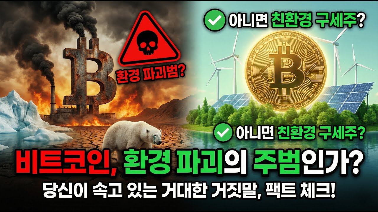 비트코인의 숨겨진 진실: 환경 파괴의 주범?