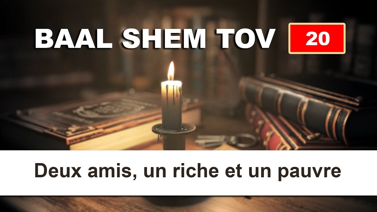 BAAL SHEM TOV 20 - DEUX AMIS, UN RICHE ET UN PAUVRE