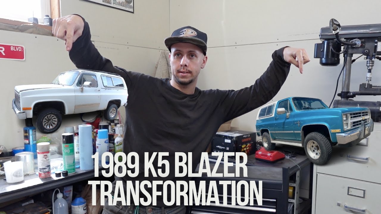 1989 K5 Blazer DIY Paint Job - Save $$$