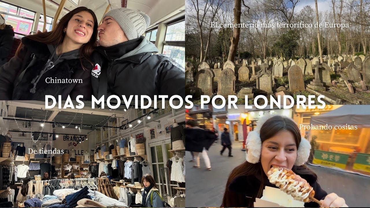 VLOG: Chinatown, aesthetics vibes y el cementerio más tenebroso de Europa | Ángela Soto 