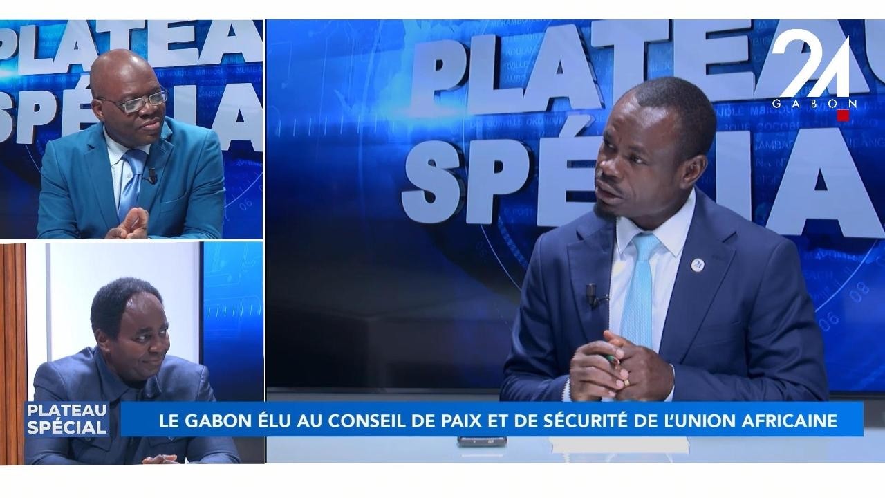 PLATEAU SPÉCIAL : LE GABON ÉLU AU CONSEIL DE PAIX ET DE SÉCURITÉ DE L'UNION AFRICAINE.