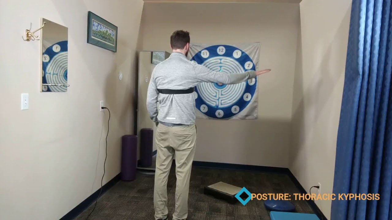 Thoracic Posture Cue with MotionGuidance®: Kyphosis Exercise