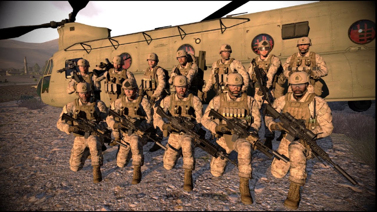 Arma3 USMC Operation Assault Taliban Compound (Feat. CAS)
