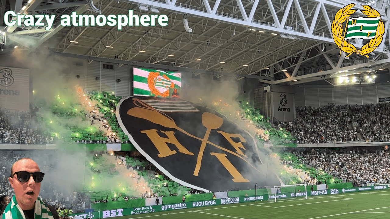European Night In Stockholm! - Hammarby IF vs Rosenborg BK 🇸🇪