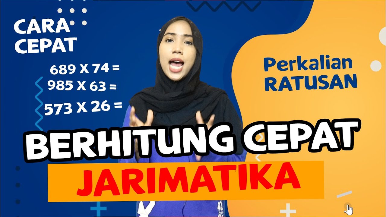 Cara Mengerjakan PERKALIAN RATUSAN Cepat Hanya Dengan Jari Tangan