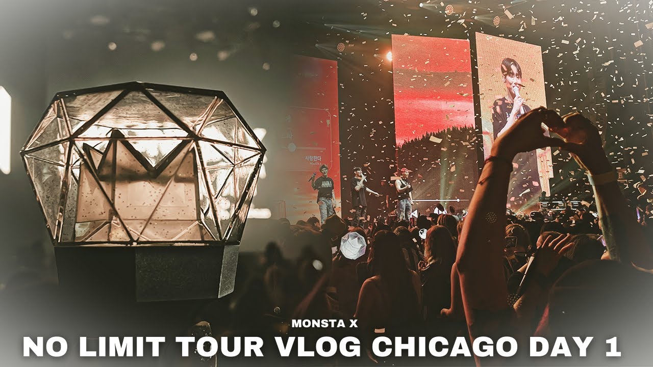 My First Kpop Concert Ever |  Monsta X NO LIMIT TOUR 2022 Chicago Day 1 | The Best Night of My Life