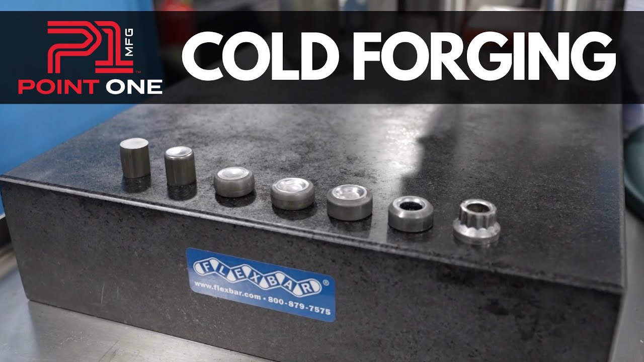 A look at the Cold Forging Process at P1 Manufacturing!