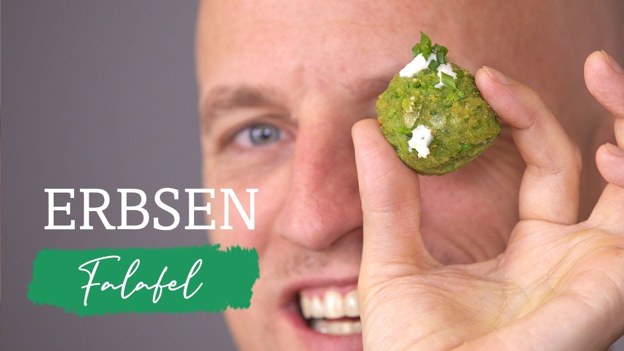 leckeres Falafel Rezept aus Erbsen & Apfel-Erbsen Kaltschale