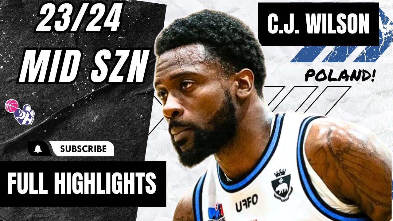 C.J. Wilson Highlights 2023/24 || Poland 1. Liga || BC  Przemysl