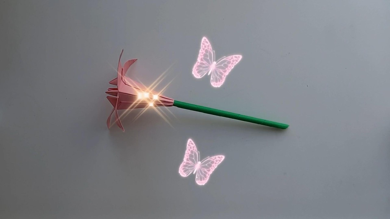 DIY paper lily