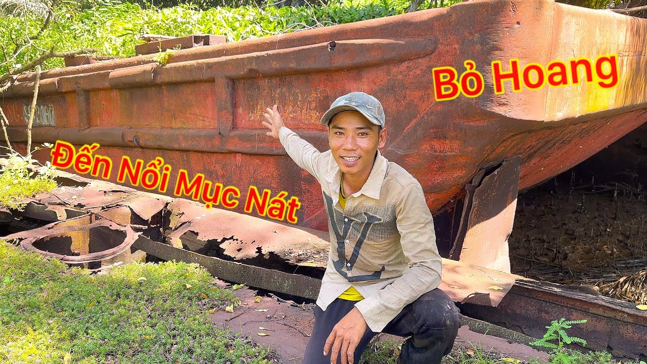 Tiếp Cận Khu Phế Liệu Bỏ Hoang Đã Bị Đắm Chìm Duới Đất Gặp Nhiều Thứ Không Tin Được