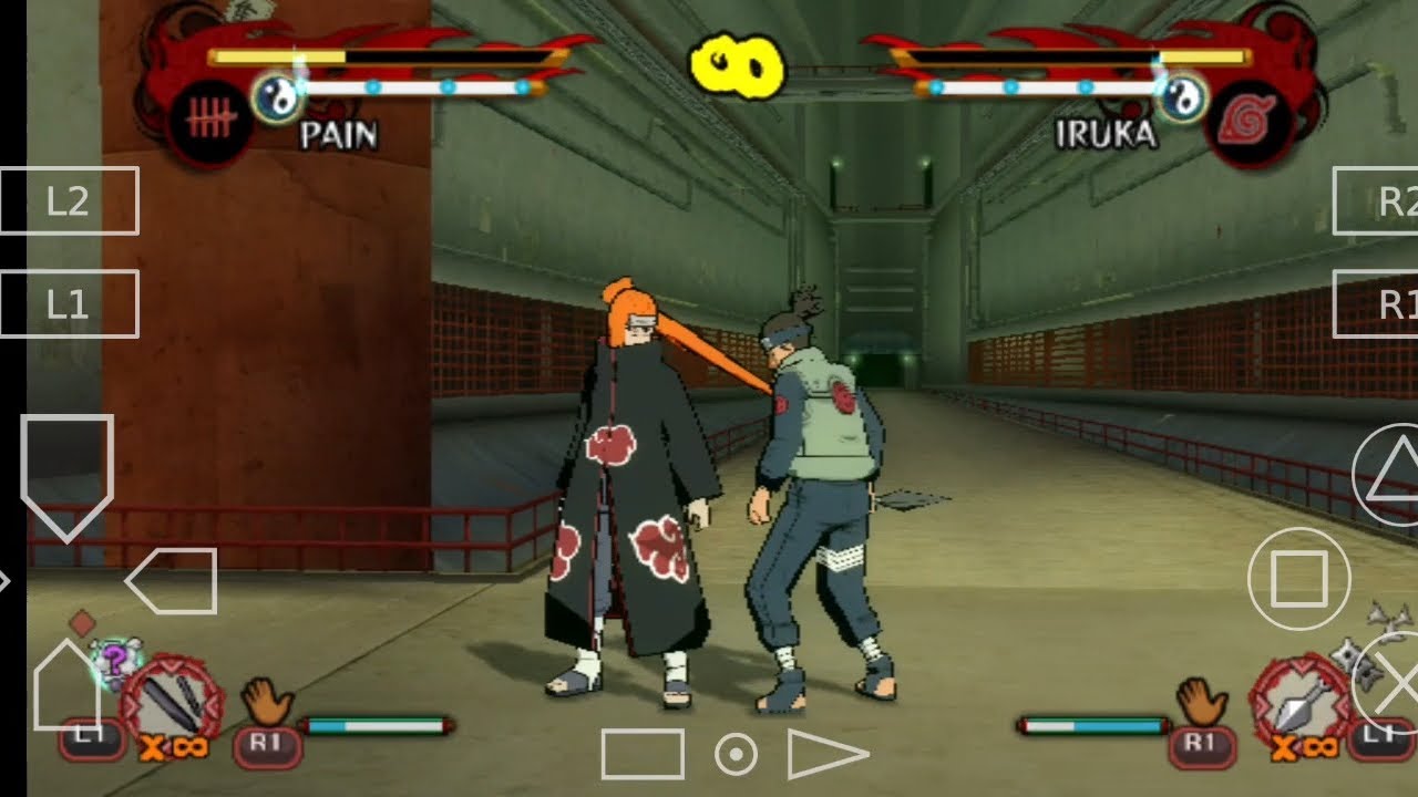 Pain [primeiro caminho animal] VS Iruka [insano @NarutoGamerBRoficial 