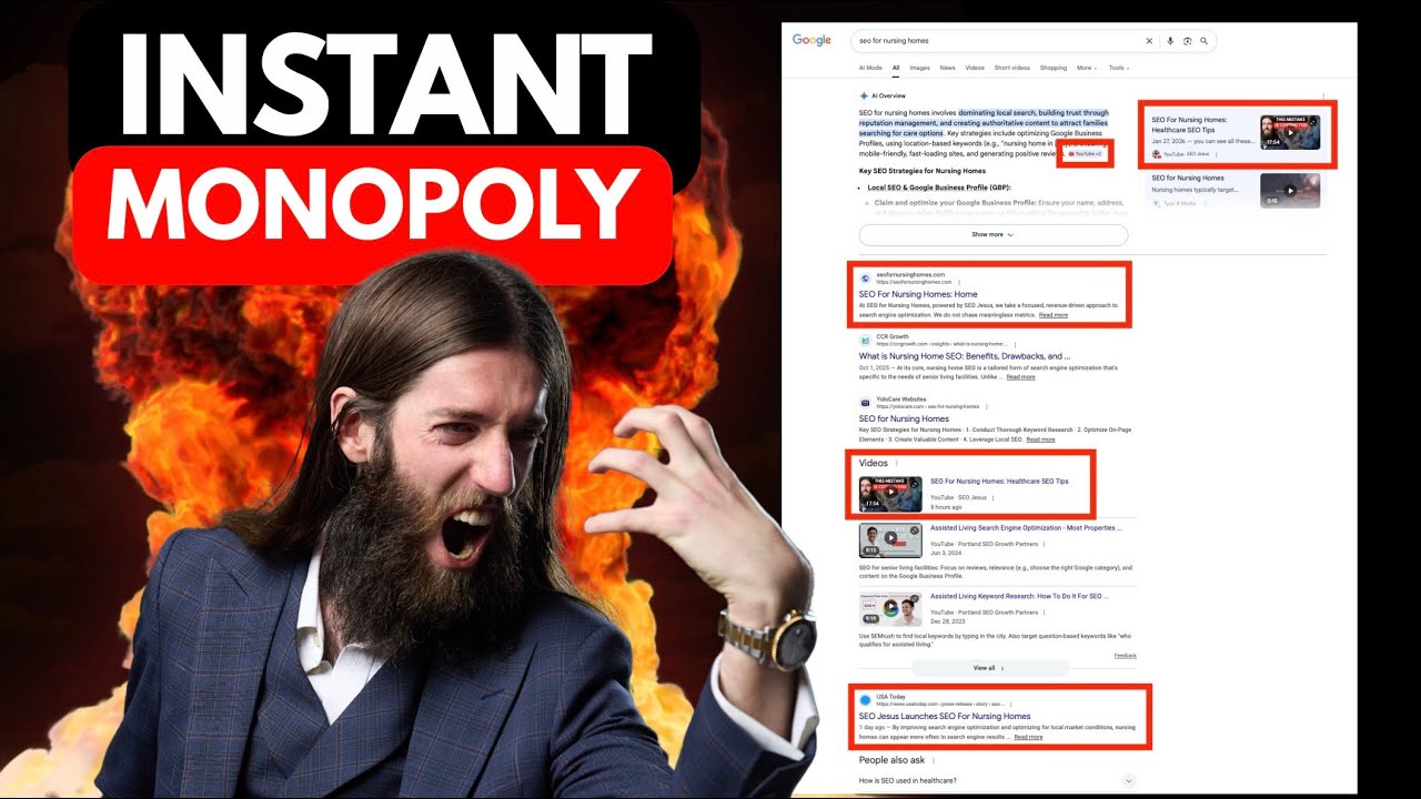 Page 1 + ChatGPT TAKEOVER: How I DOMINATED A Whole Search Result In 1 Week