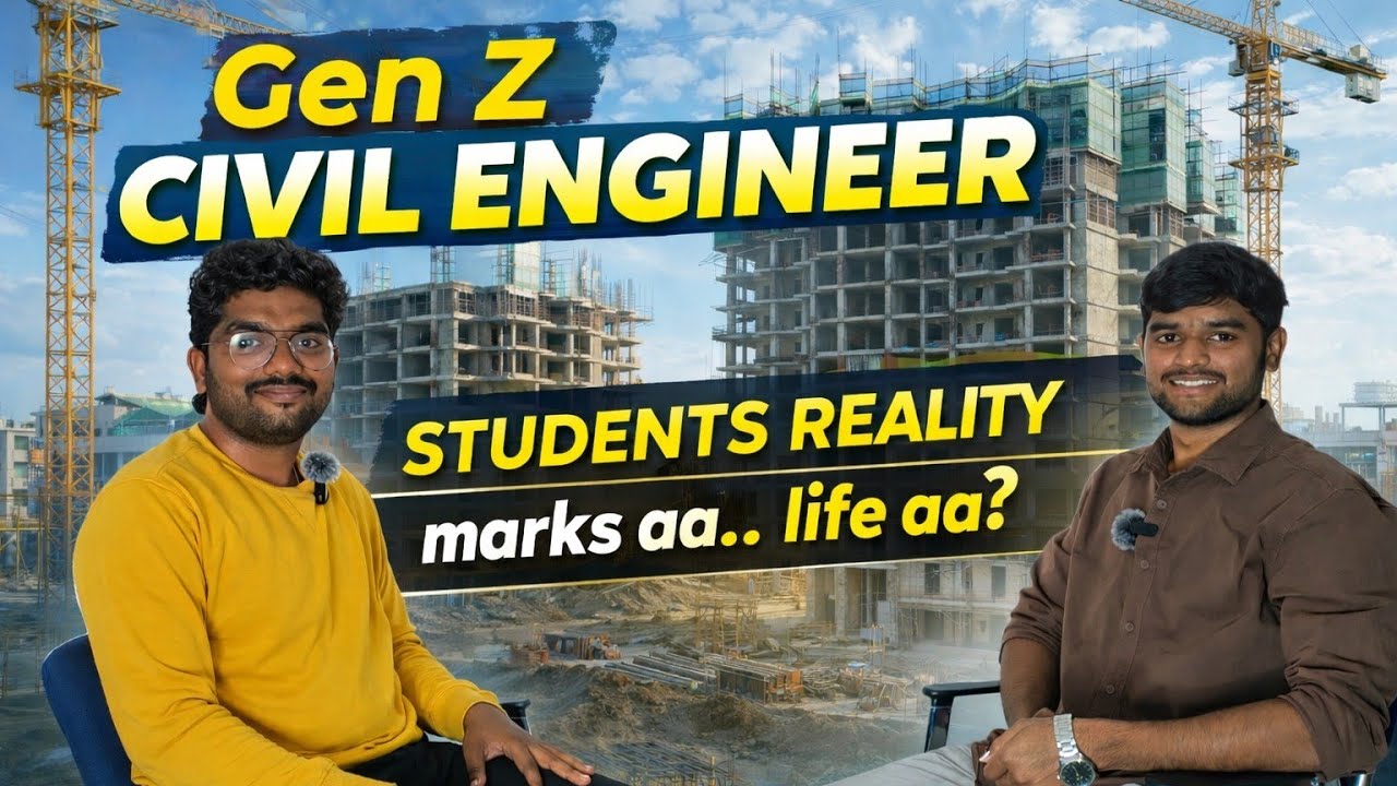 Civil Engineering Reality Exposed 💔 | Gen Z Students Marks or Life?