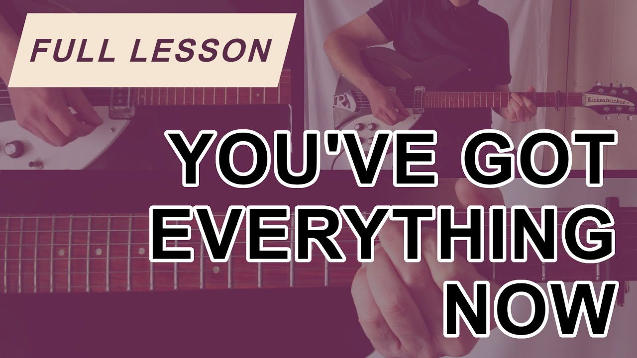 You've Got Everything Now by The Smiths | Complete Guitar Lesson | Tab