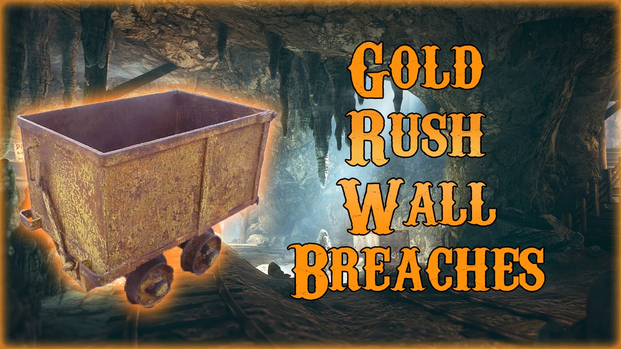 COD Ghosts DLC Nemesis Glitches - GOLDRUSH WALLBREACHES