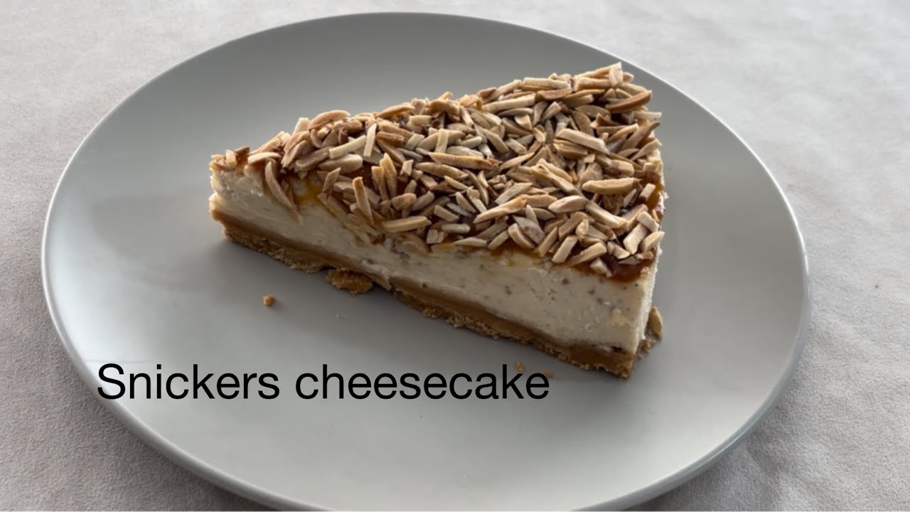 Snickers Cheesecake | Rich, Creamy & Irresistibly Delicious