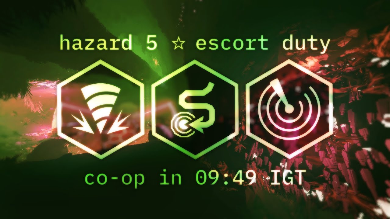 [WR] Co-op Hazard 5 Escort Duty Speedrun in 