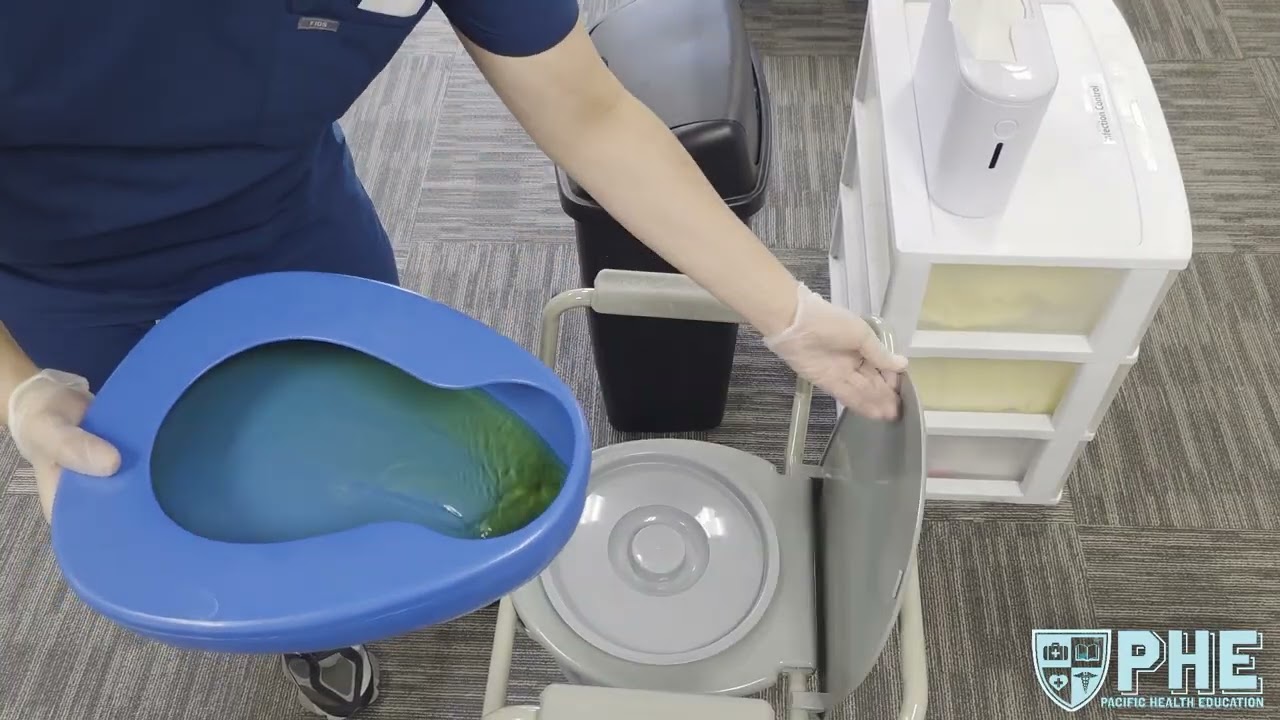 4  Assist a Resident with Bedpan