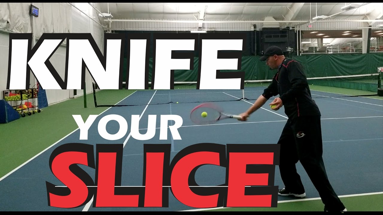 How to Hit A Better Slice Backhand - Tennis Lesson - The Role Of The Wrist
