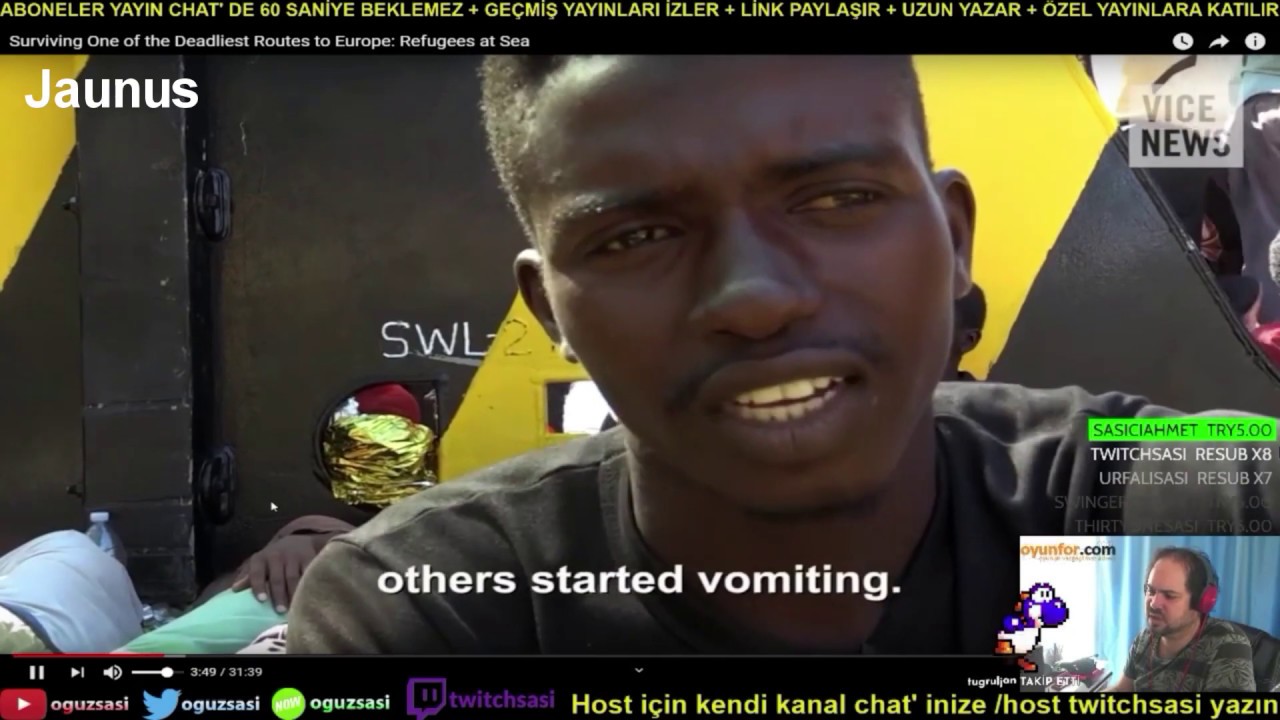 OĞUZ SASİ MÜLTECİLERİ İZLİYOR