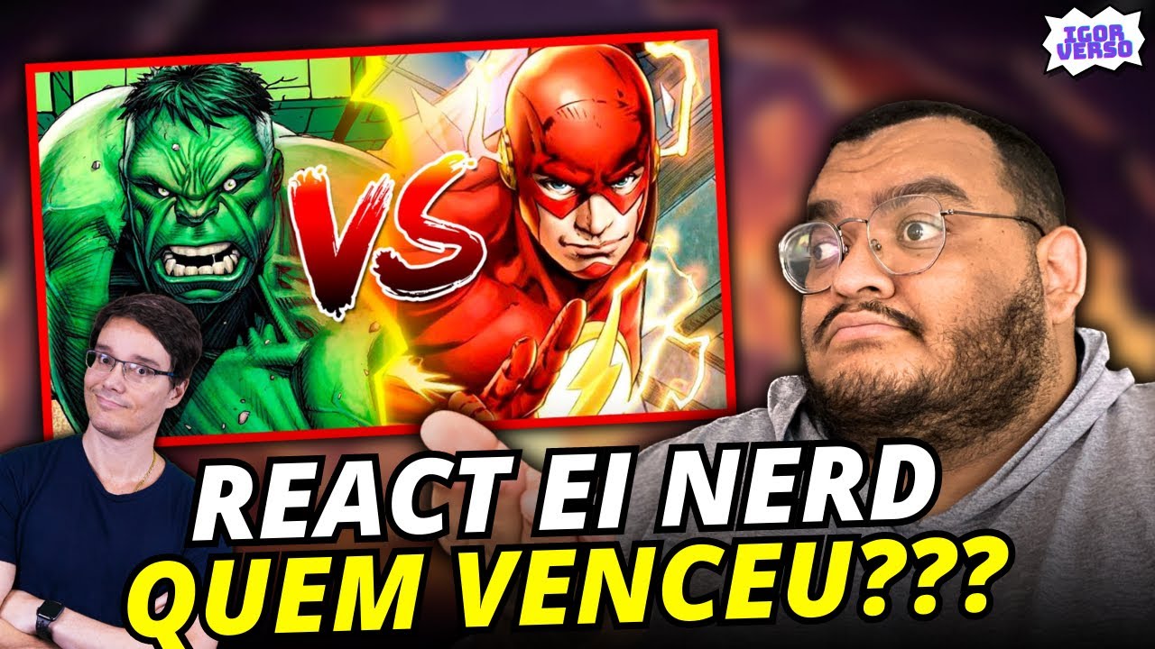 O PETER JORDAN é MALUCO? | HULK VS. FLASH A BATALHA MORTAL