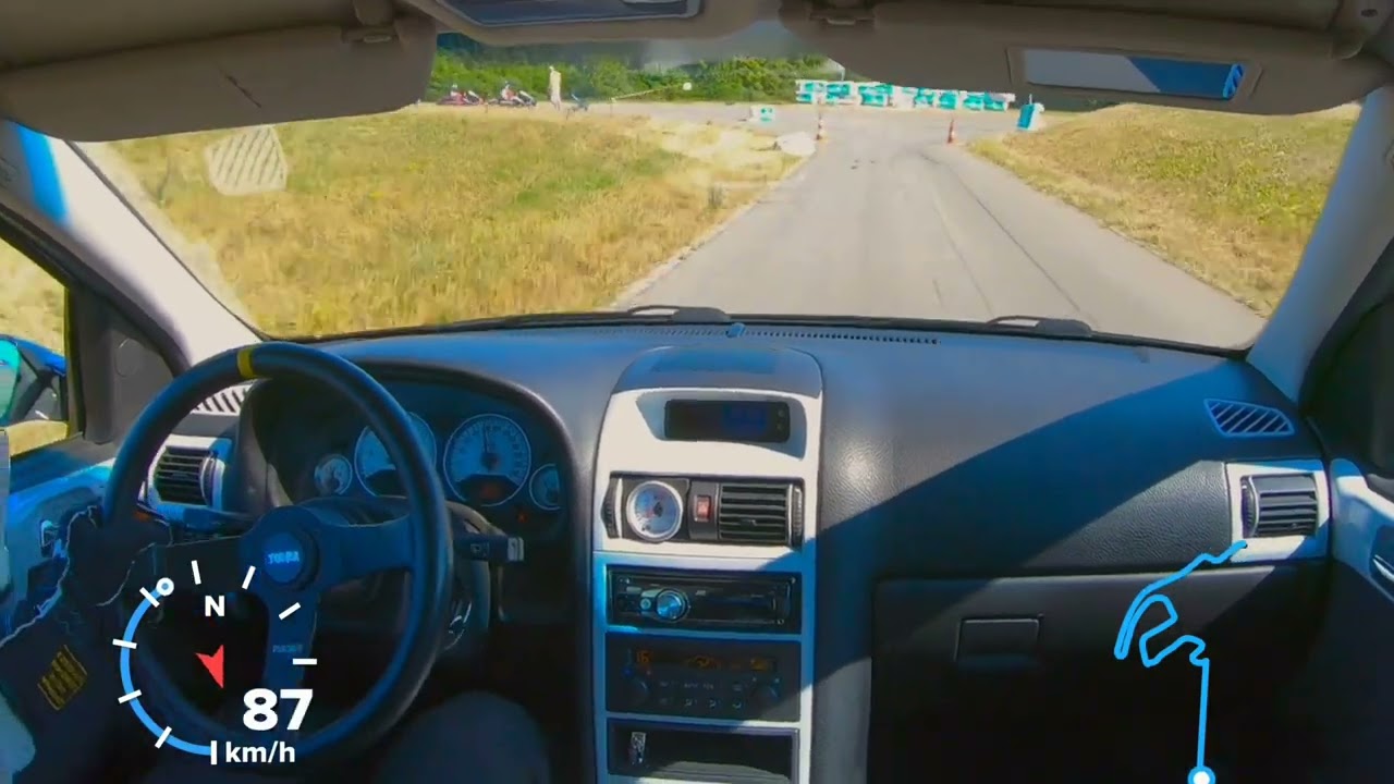Slalom Chamblon 2023 Opel Astra G OPC Loc2