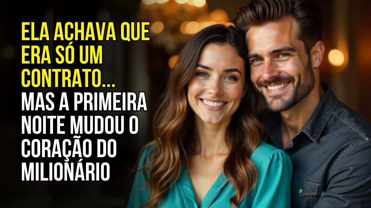 Ela achava que era só um contrato... Mas a primeira noite mudou o coração do milionário