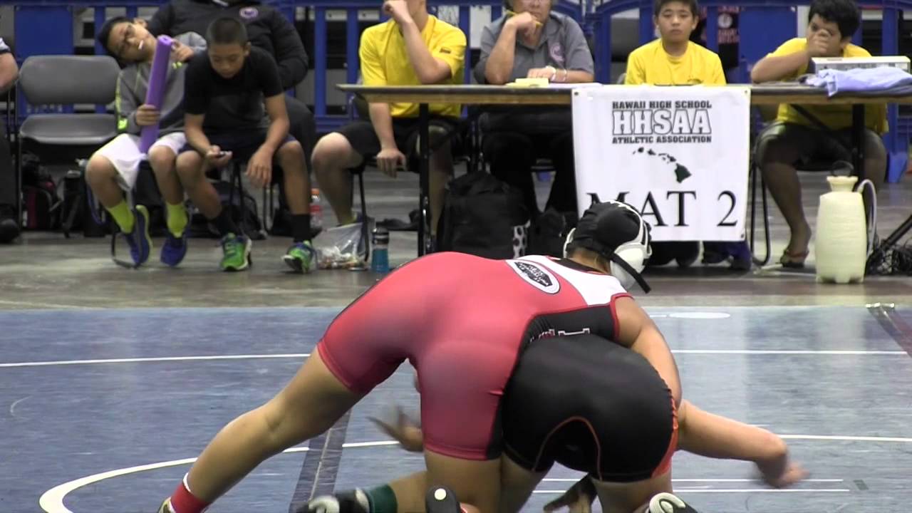 2015 HHSAA state wrestling: 145 girls final
