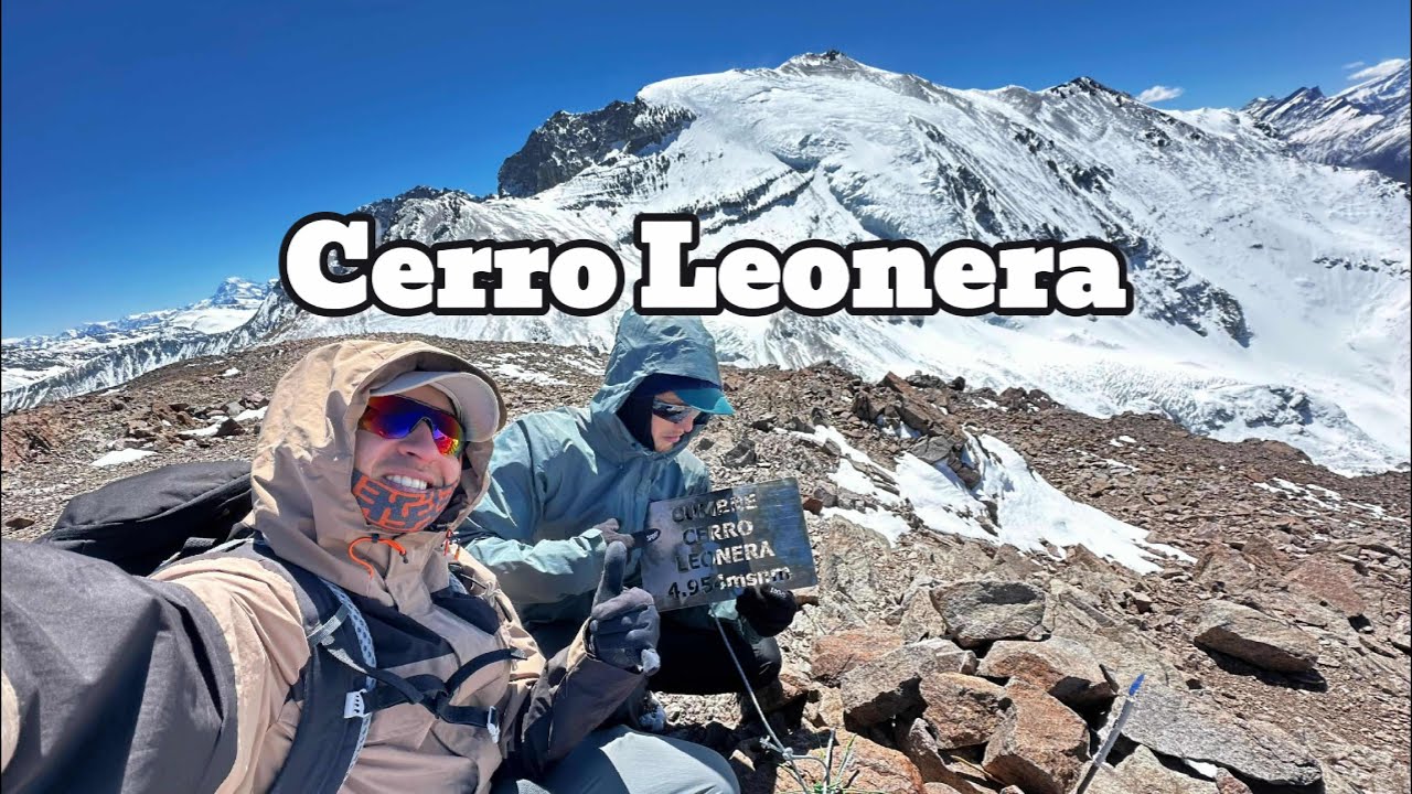 Cerro Leonera... 4950mt por el día...