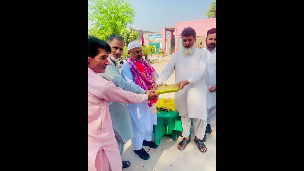 Farewell Tribute Sir Nazir on Retirement | Jamesabad School