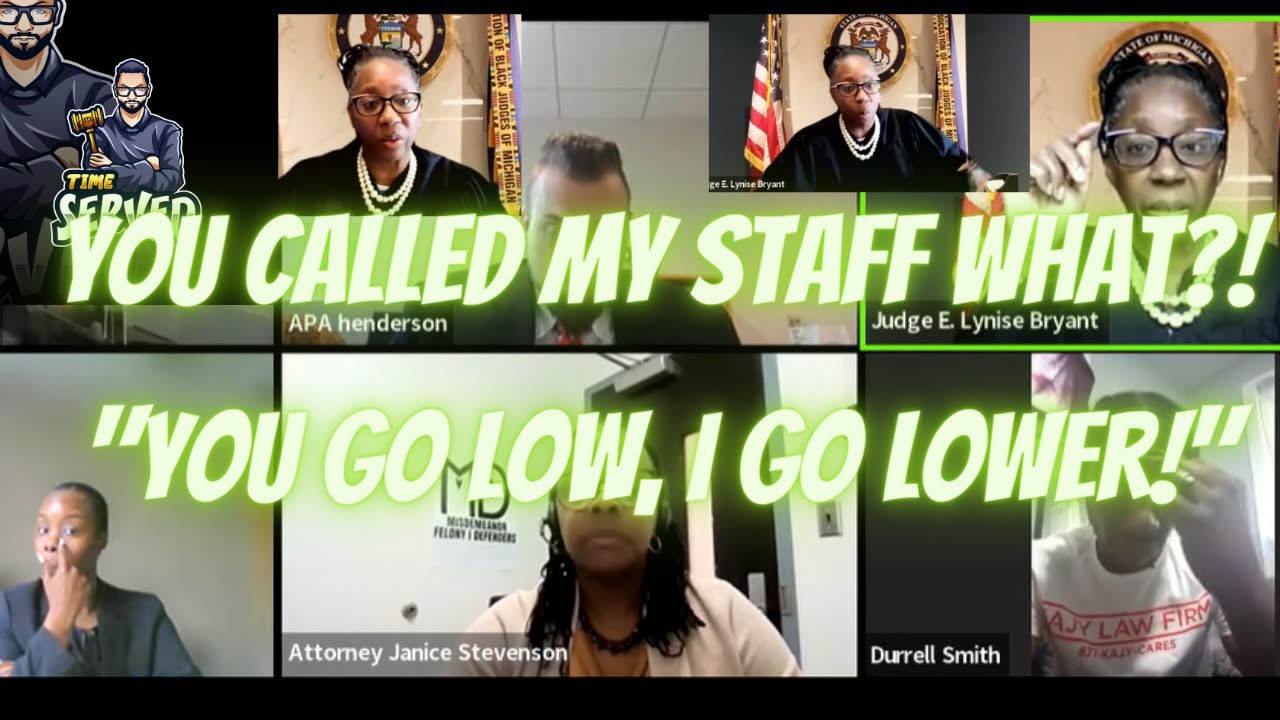 You Called Her What? Judge Bryant Loses it on Rude Defendant! #judge #trending #court
