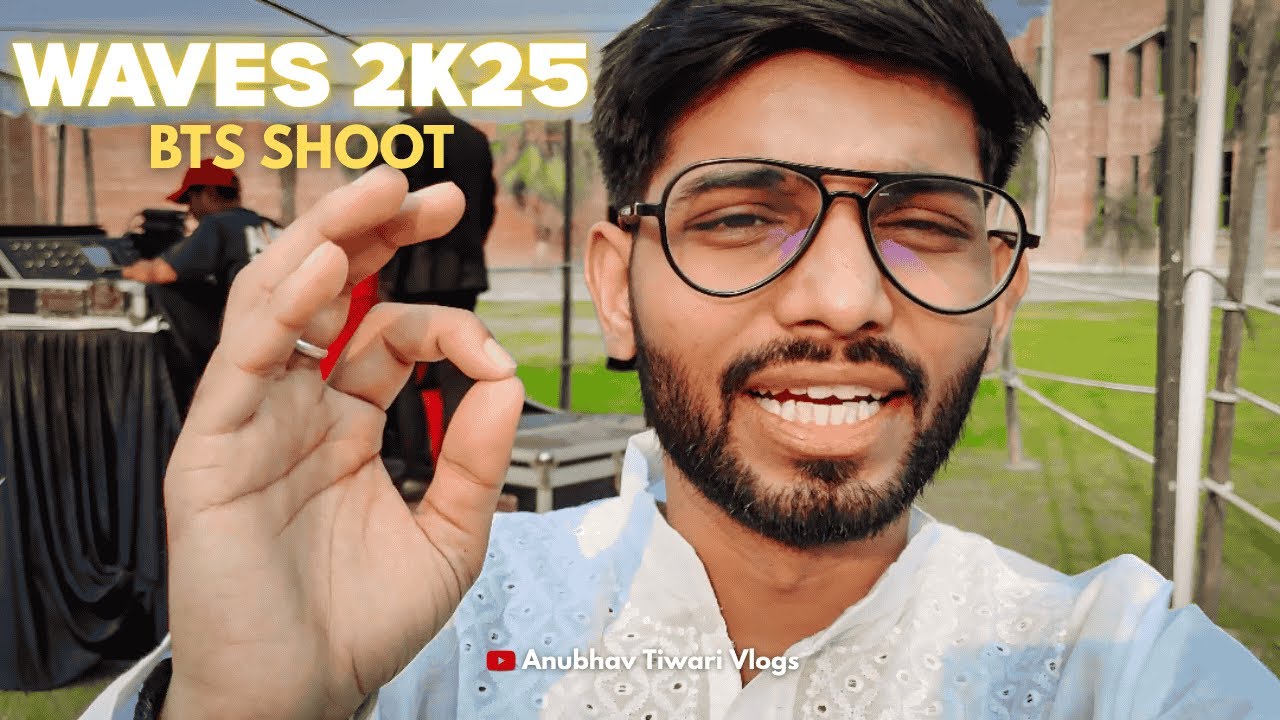 Waves 2k25-Fresher's Party|| BTS Shoot ||Psit Kanpur