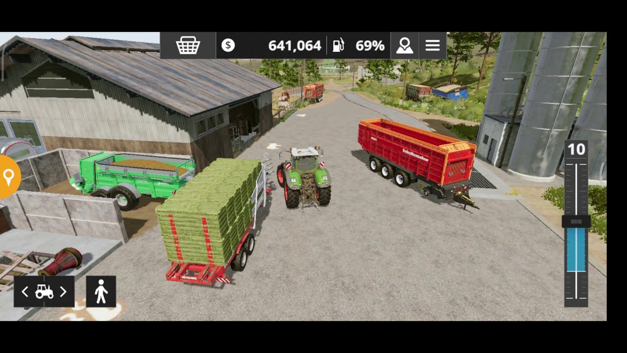 Storing Bales and Unloading Bales Perfectly