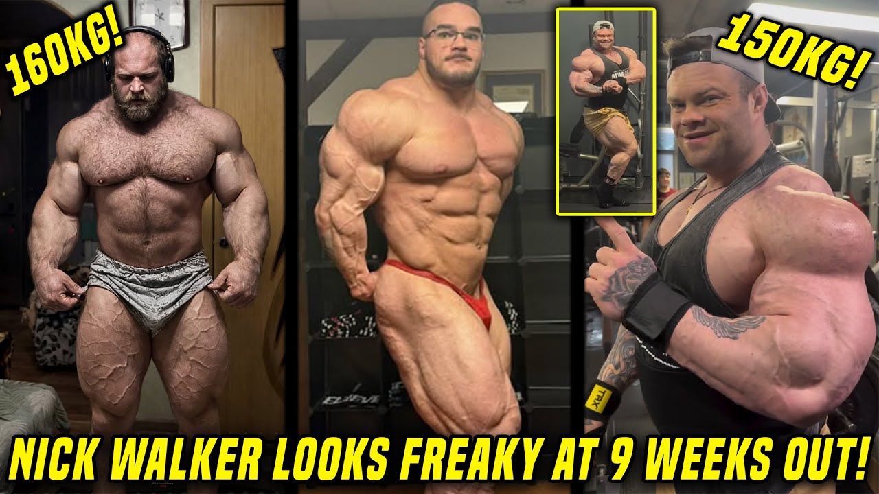 Nick Walker is SHREDDED 8 Weeks Out! + Smaev LOOKS INSANE at 160KG! + Sergey Danilov 150KG ALREADY!