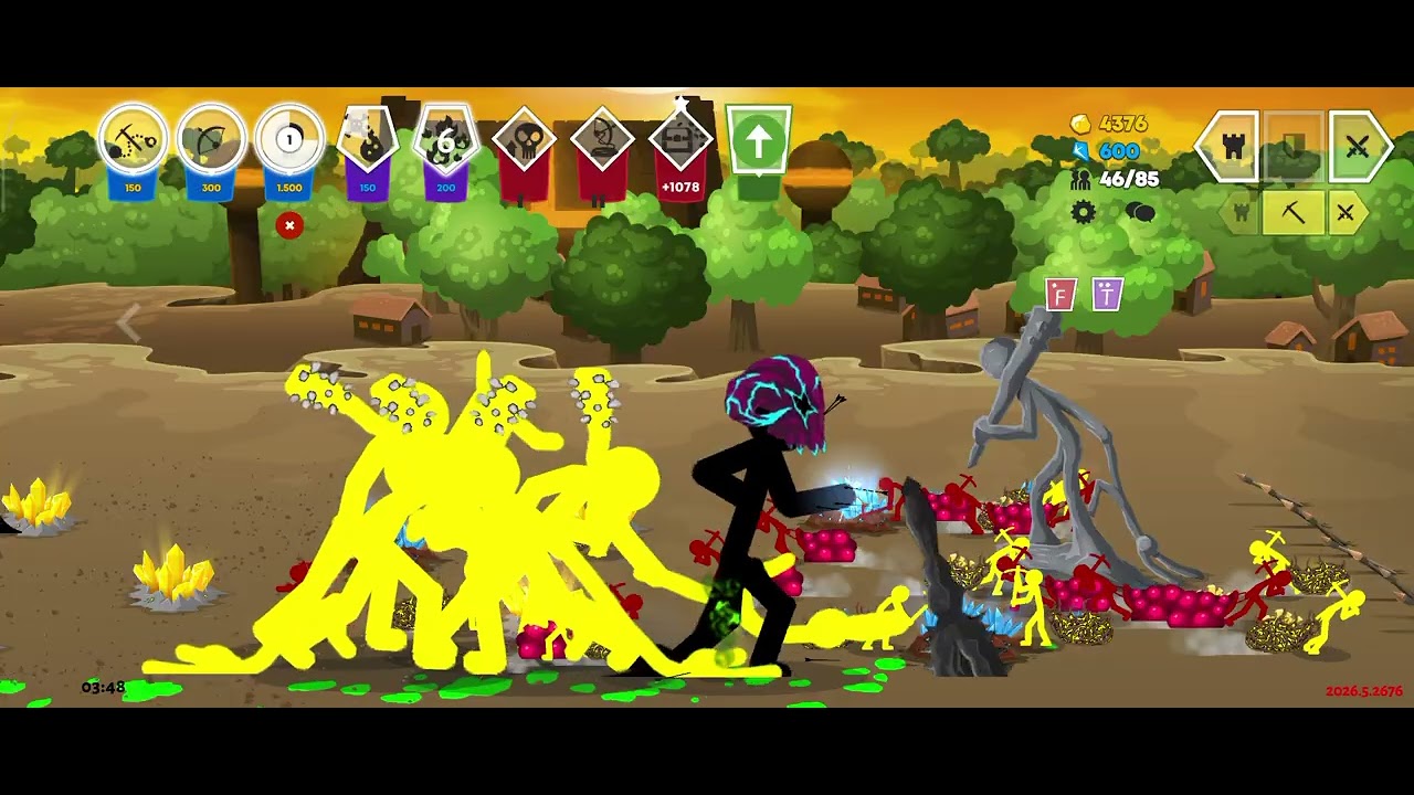 Stickwar stickman saga online War Game 04 03 2026