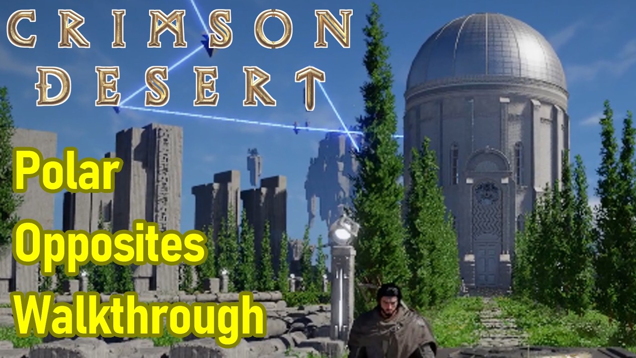 Прохождение игры Crimson Desert Polar Opposites, поиск входа в здание и руководство по использова...