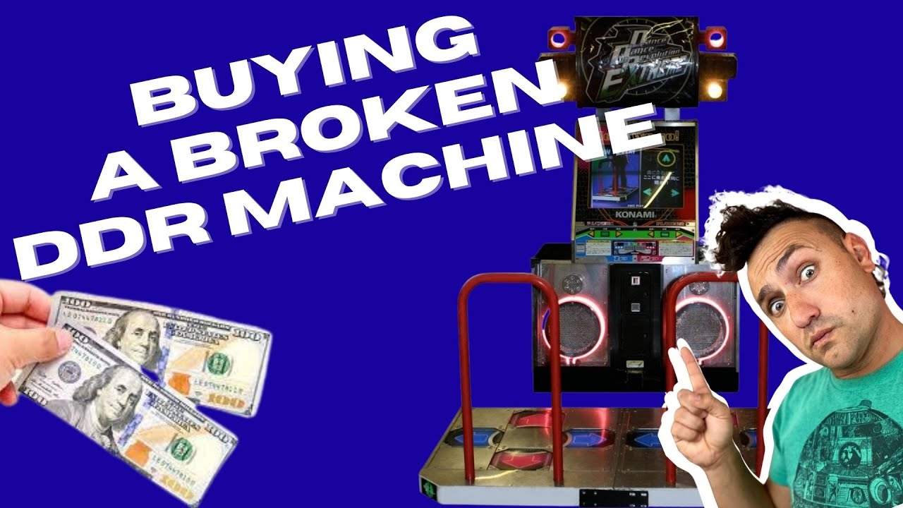 Fixing a broken DDR machine!!!