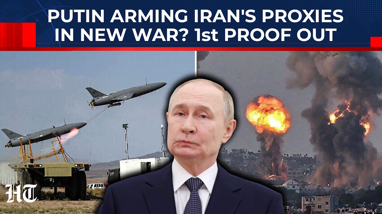 1st Proof Of Putin Arming Iran's Proxies In New War, After Helping Tehran With Intel On US Assets?