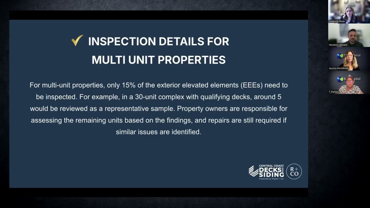 SB326 and SB721 Deck Compliance Webinar