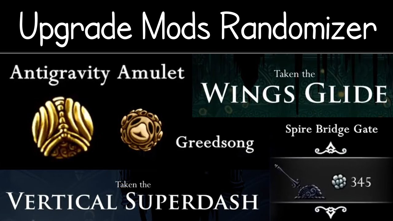 Hollow Knight Randomizer With New Charms And Skills