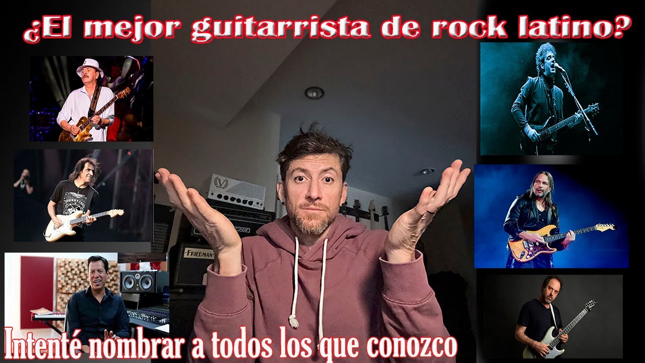 ¿Quién es (o fué) tu guitarrista de rock latino favorito?
