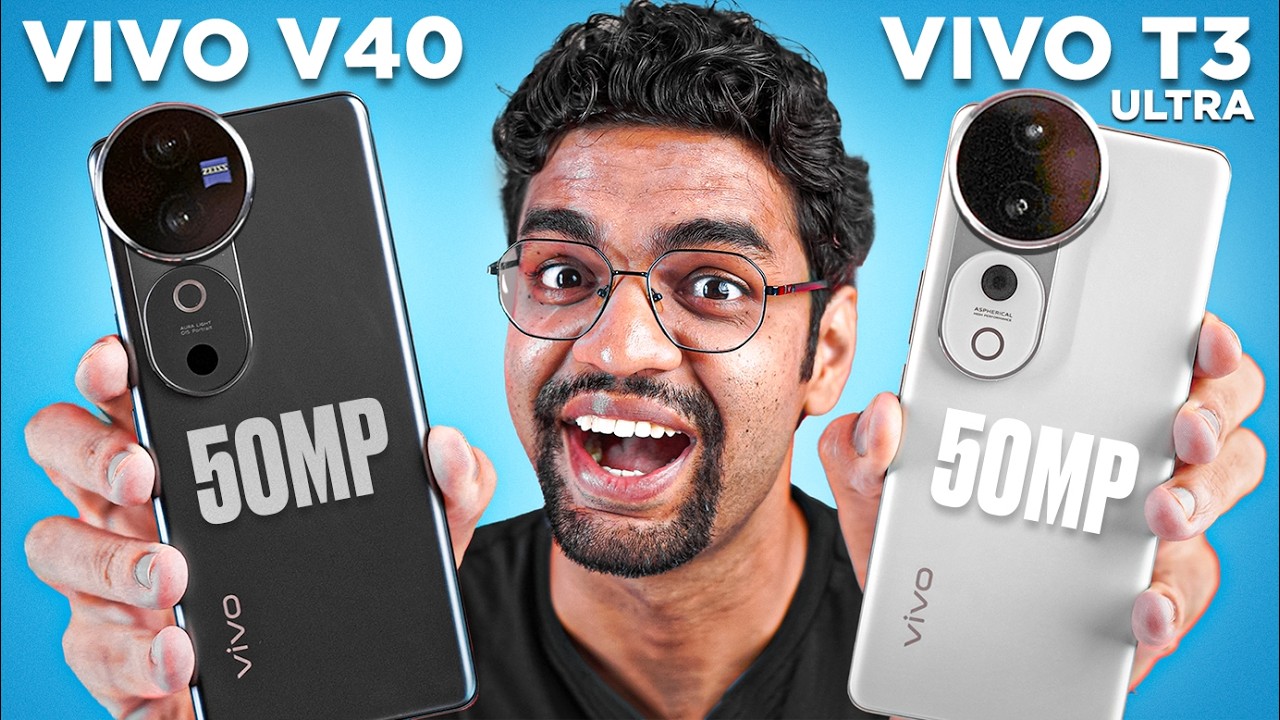 Тест камер Vivo T3 Ultra и Vivo V40 | Какой камерофон лучше?