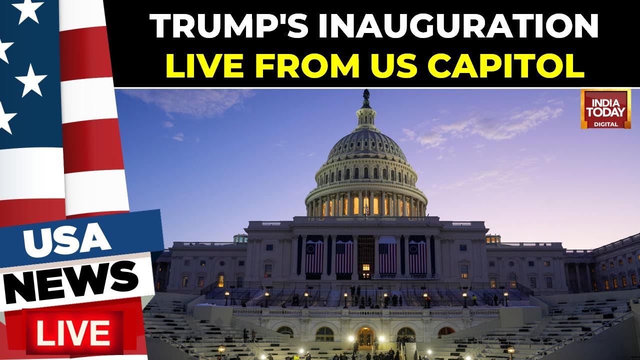 Donald Trump's Oath Ceremony To Begin Soon | Donald Trump LIVE News | US Capitol LIVE Camera
