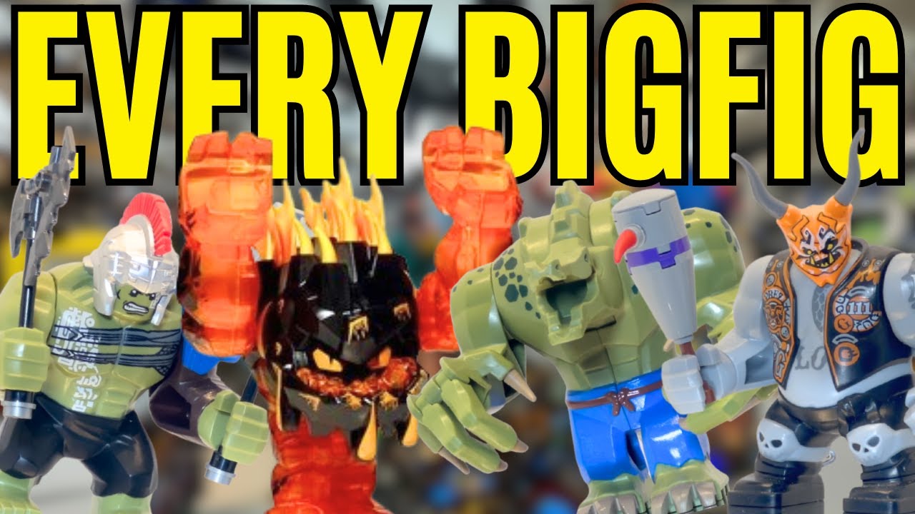 ВСЕ LEGO Bigfig когда-либо