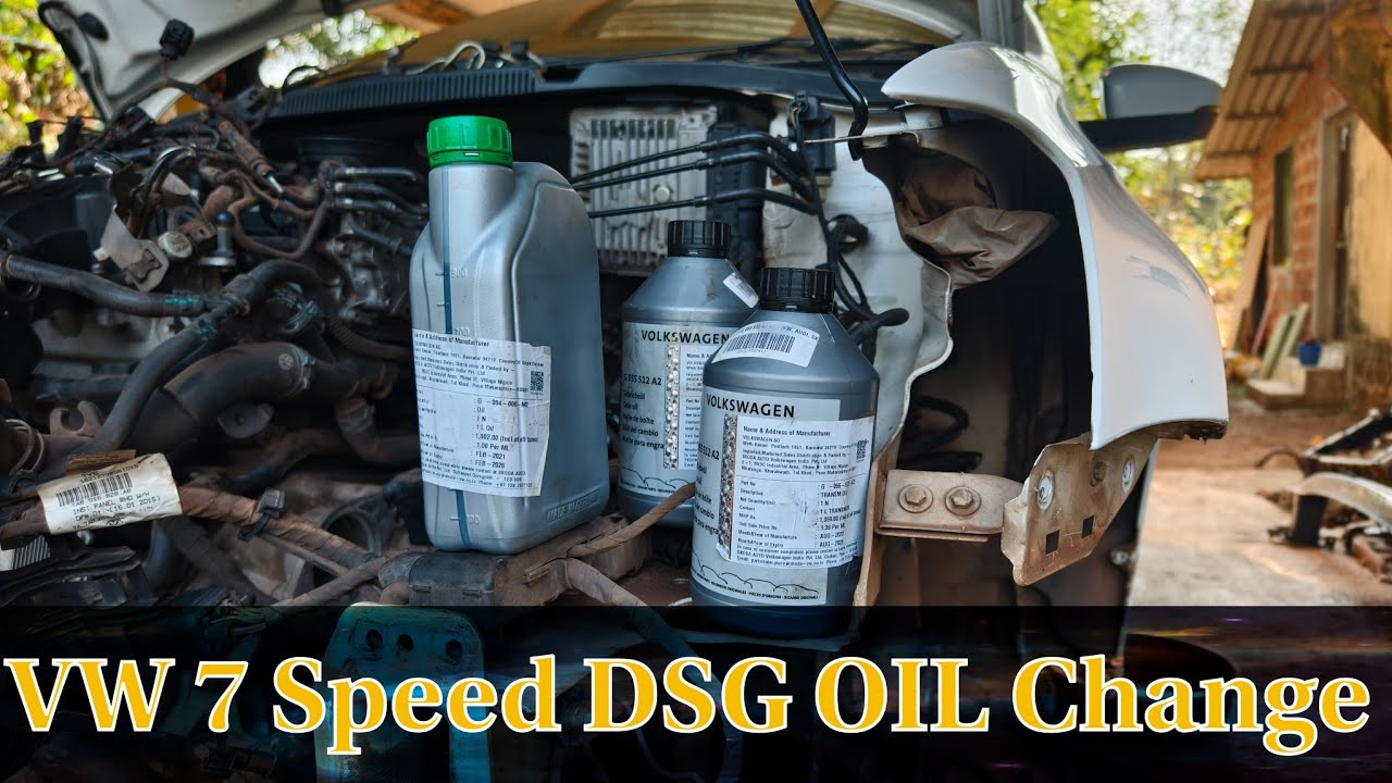 DQ200 7 Speed DSG Oil Change Possess DIY