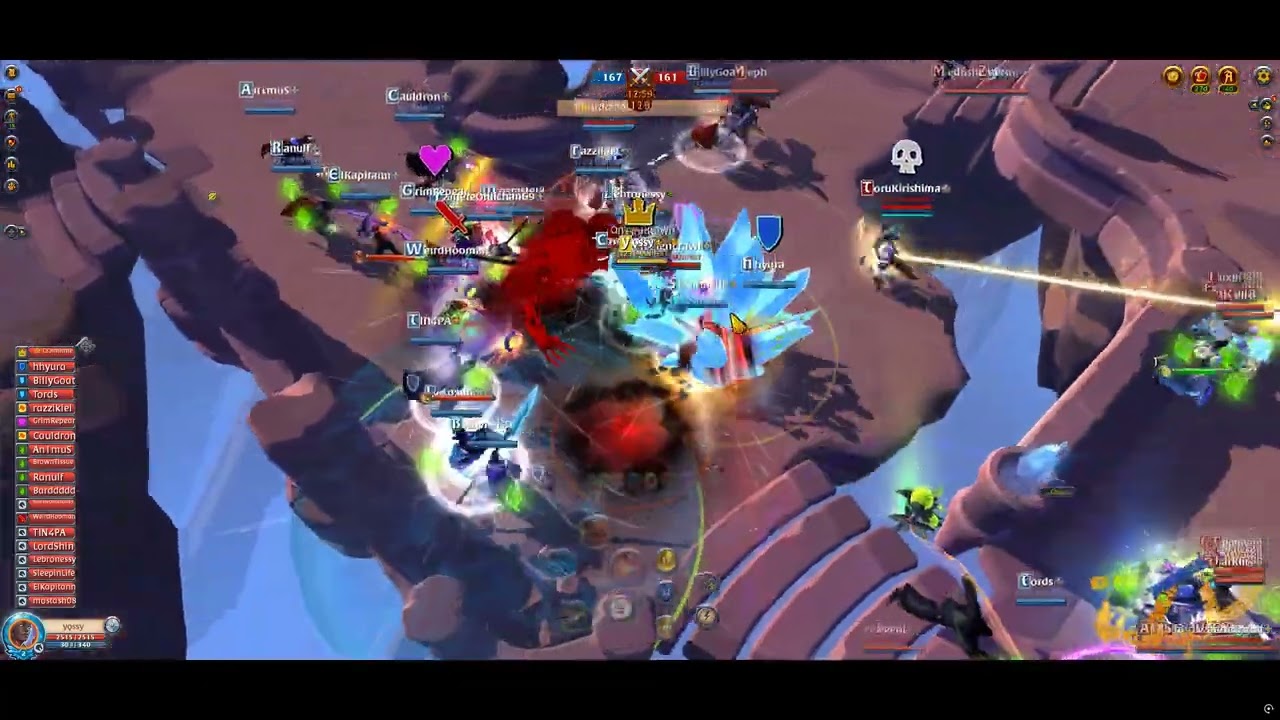 MANIFEST 20 v 20  I REALM BREAKER  POV I ALBION ONLINE I GAME#1