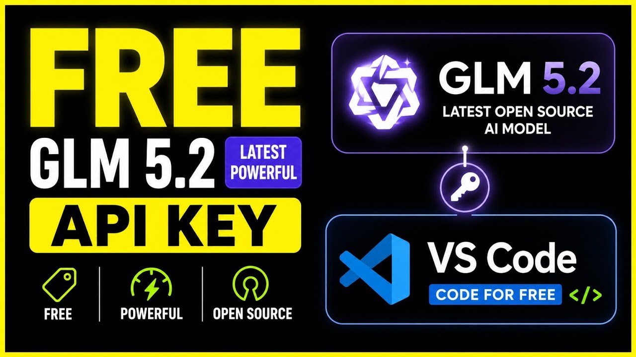 GLM 5.2 Free API Key No Credit Card Needed!Full Step-by-Step Tutorial 2026