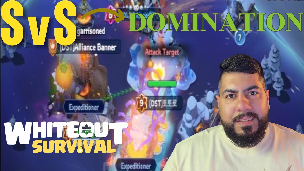 WOS COMPLETE ANNIHILATION AND DESTRUCTION IN SvS 🔥🔥 \ تدمير كامل في حرب المقاطعات